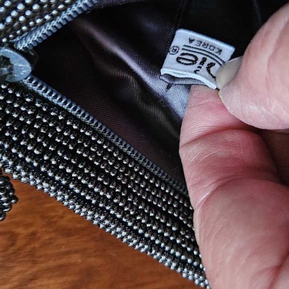 Vtg Genie Beaded Clutch - Picture 4 of 5